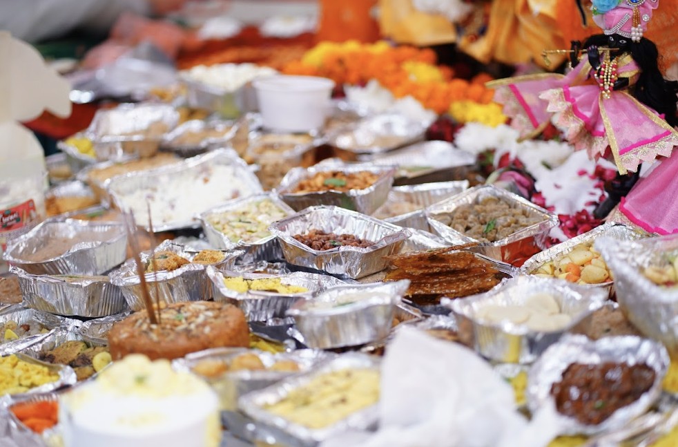 Prasadam feast